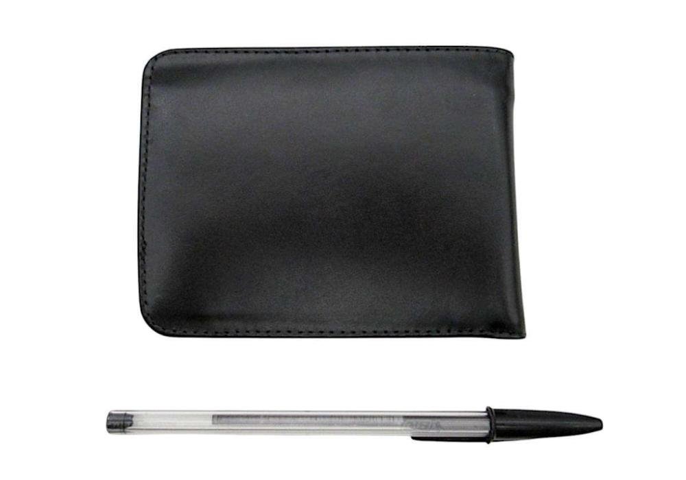Carteira Masculina Couro Classe CTM173 Preto 4