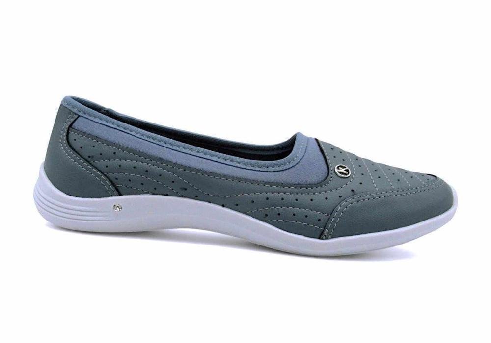 Sapatênis Feminino Kolosh Casual C3182 Slip On Azul 1
