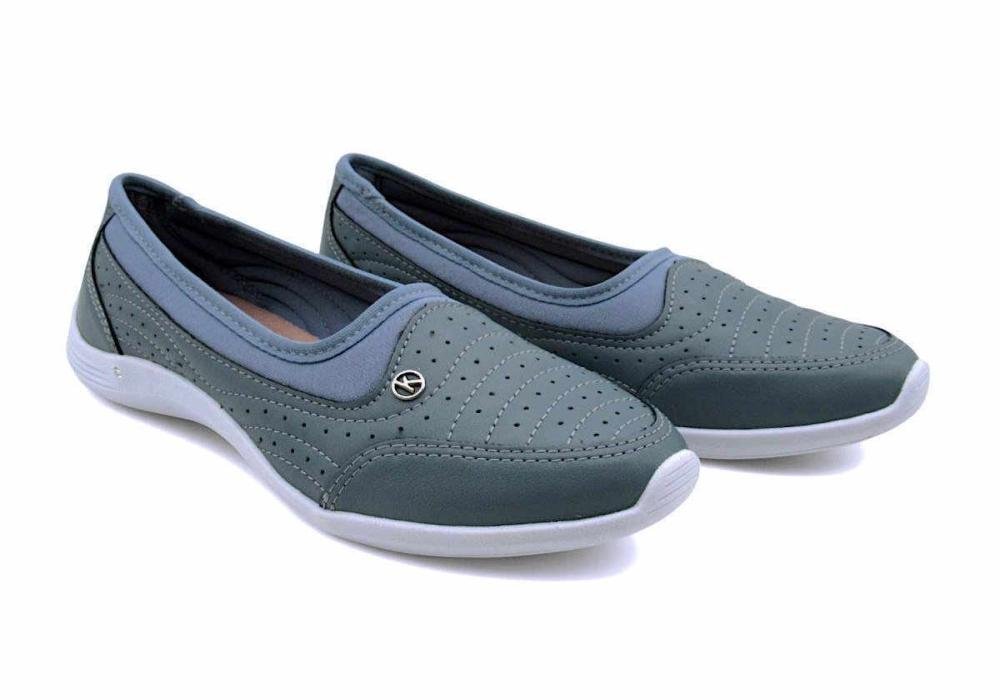 Sapatênis Feminino Kolosh Casual C3182 Slip On Azul 2