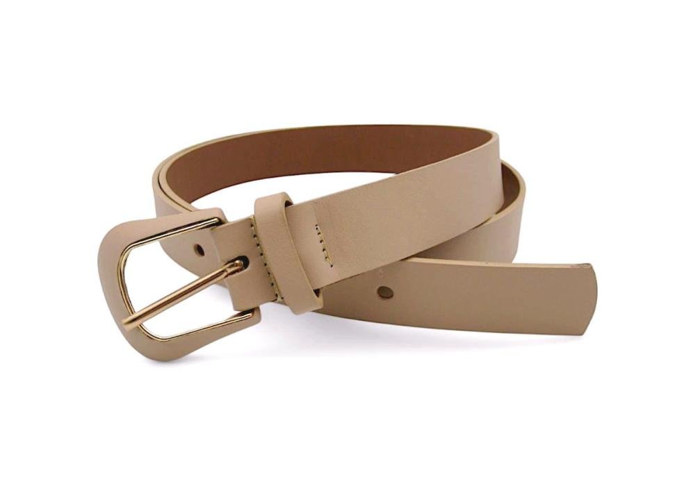 Cinto Feminino de Couro Artefatto L2-20 Bege 1