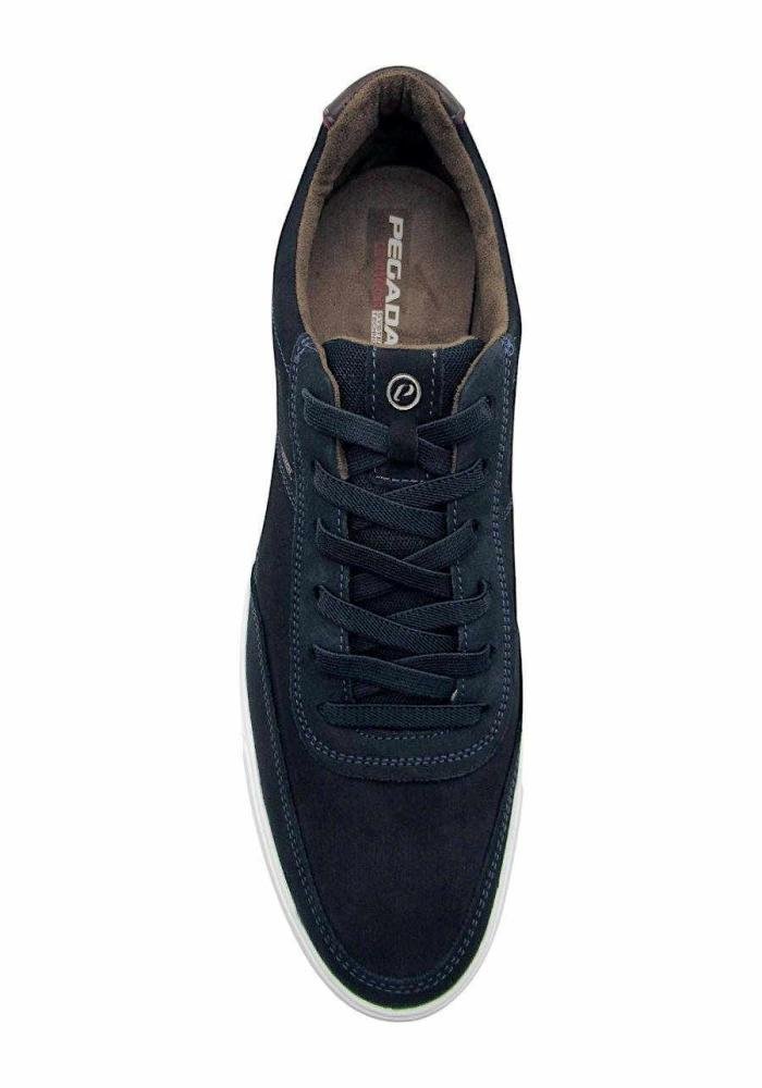Sapatênis Pegada Masculino Couro 510410 Azul 3