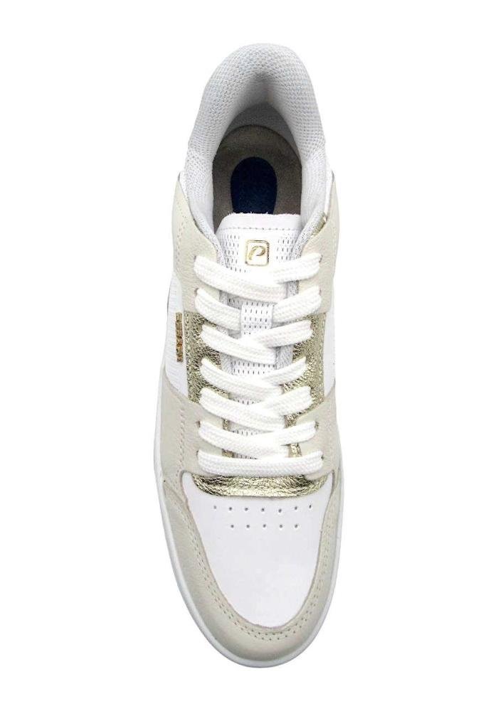 Sapatênis Pegada Casual Feminino Couro 212602 Branco 4