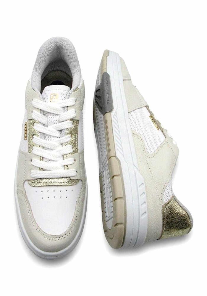Sapatênis Pegada Casual Feminino Couro 212602 Branco 5