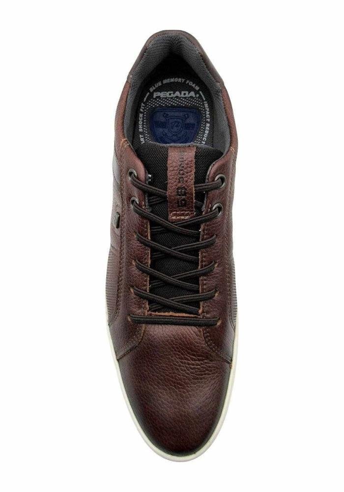 Sapatênis Masculino Pegada de Couro 110605 Amortech Marrom 4