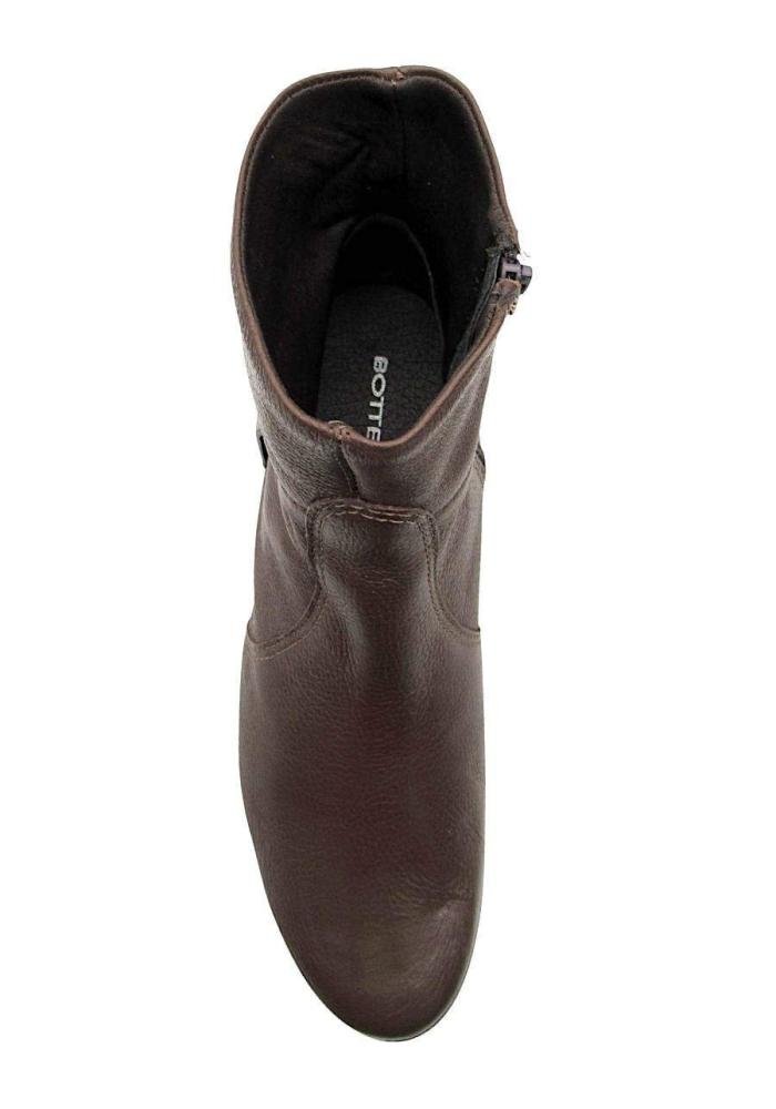 Bota Feminina Bottero Cano Curto de Couro 369202 Marrom 4