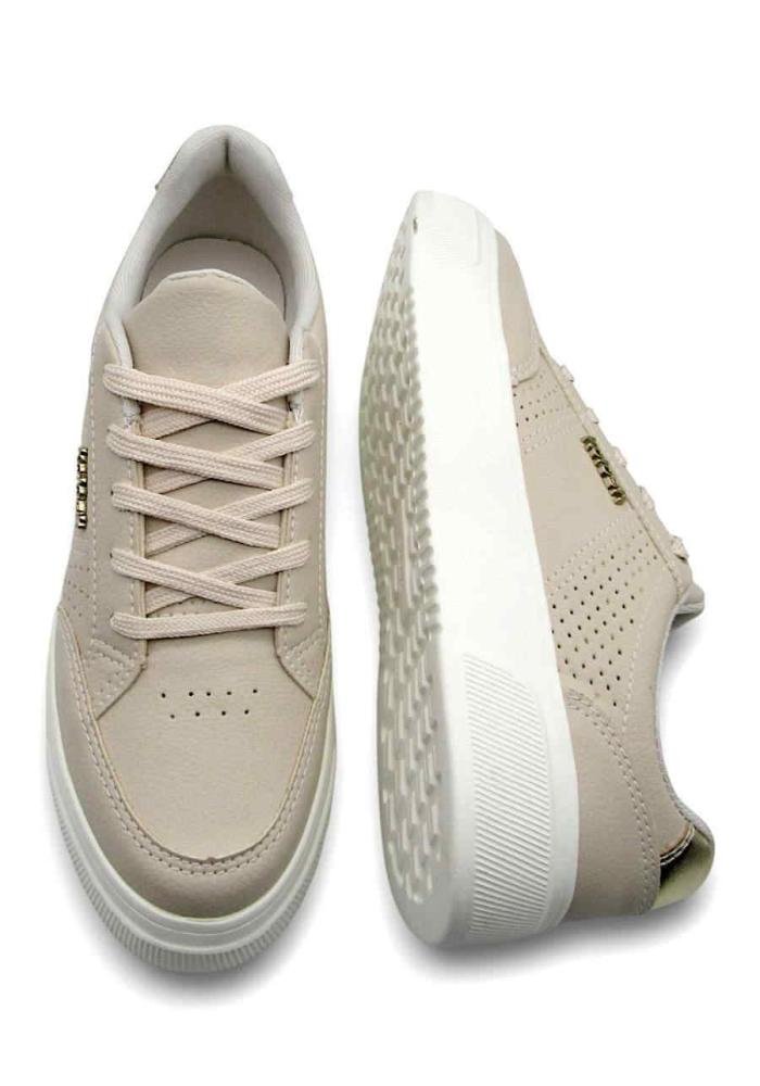 Tênis Casual Feminino Kolosh Conforto C3556 Bege 5