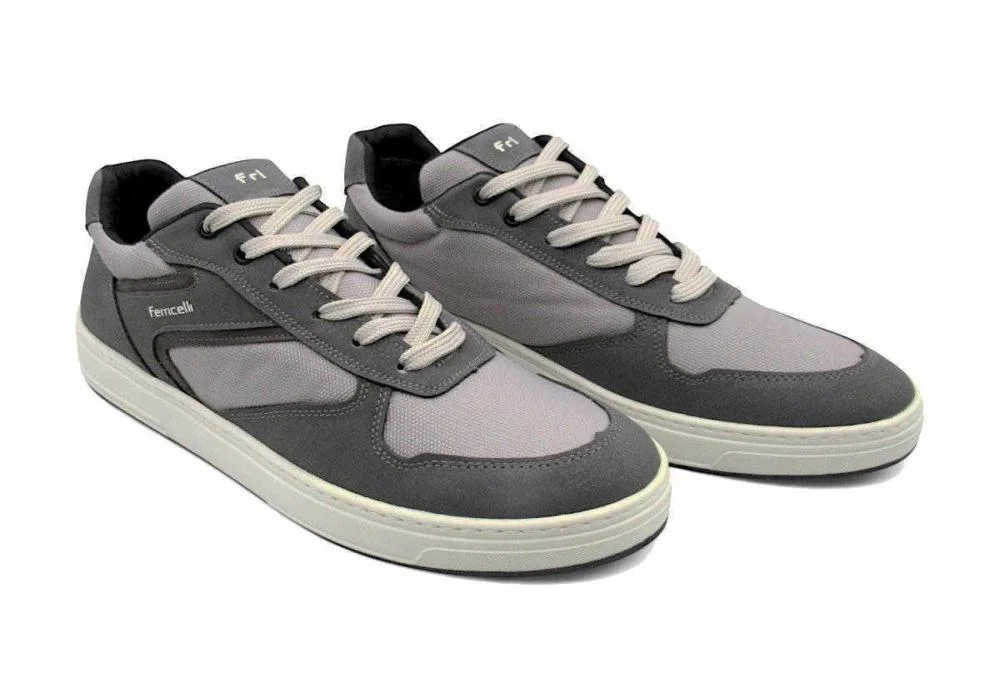 Sapatênis Casual Masculino Numeração Especial Ferricelli RVR58490 Cinza 3