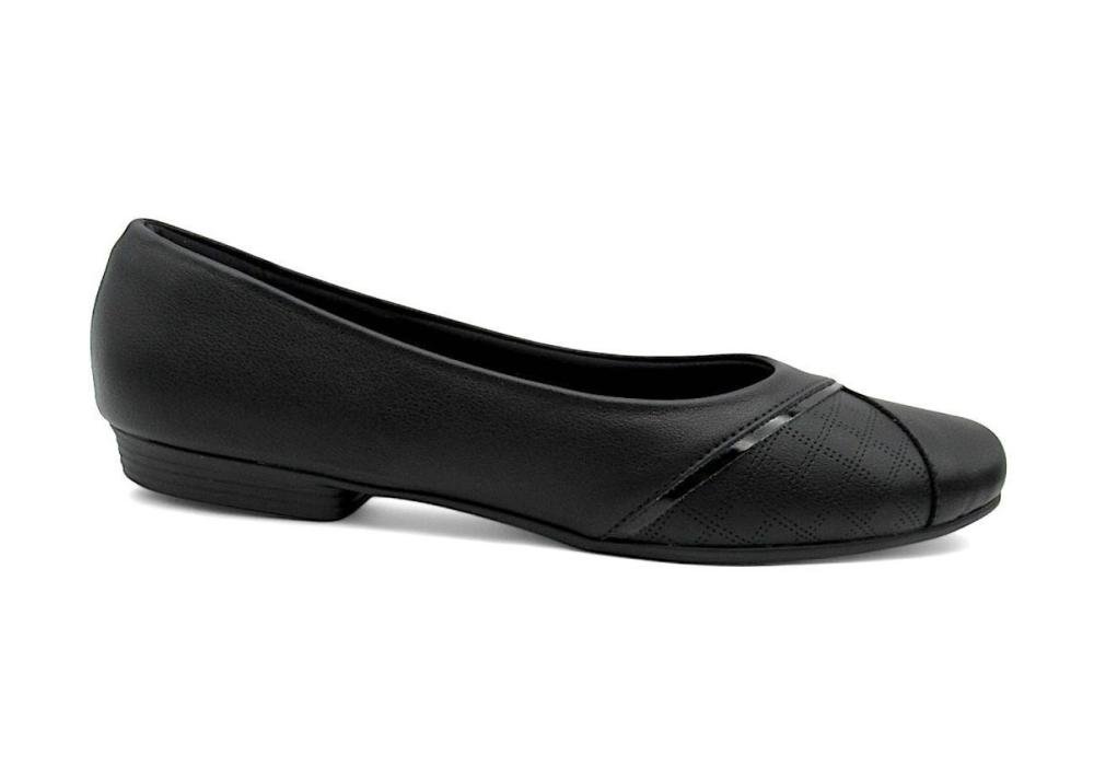 Sapatilha Feminina Piccadilly 250265 Preto
