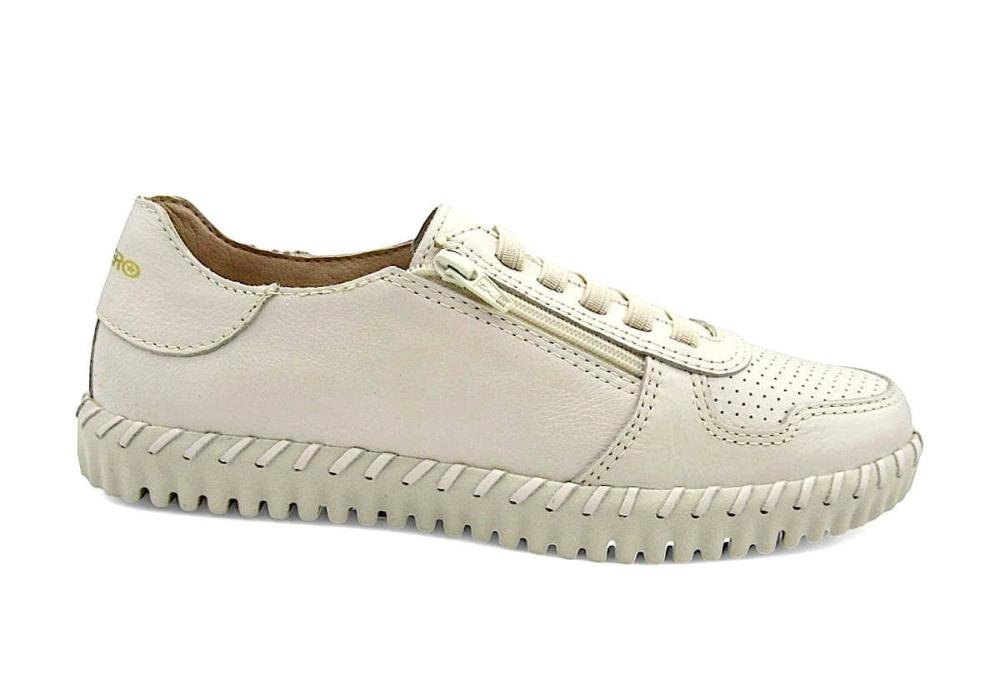 Tênis Bottero Casual Feminino Couro 374103 Marfim