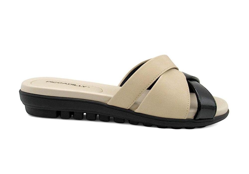 Tamanco Feminino Piccadilly Rasteiro 523009