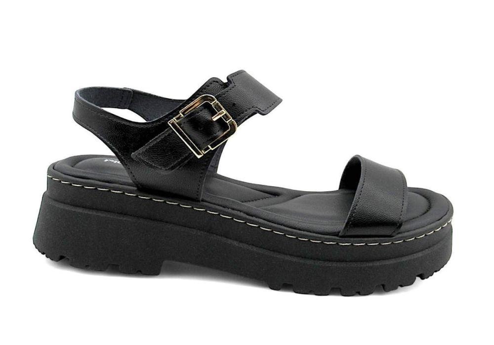 Sandália Feminina Piccadilly Plataforma Tratorada 249004