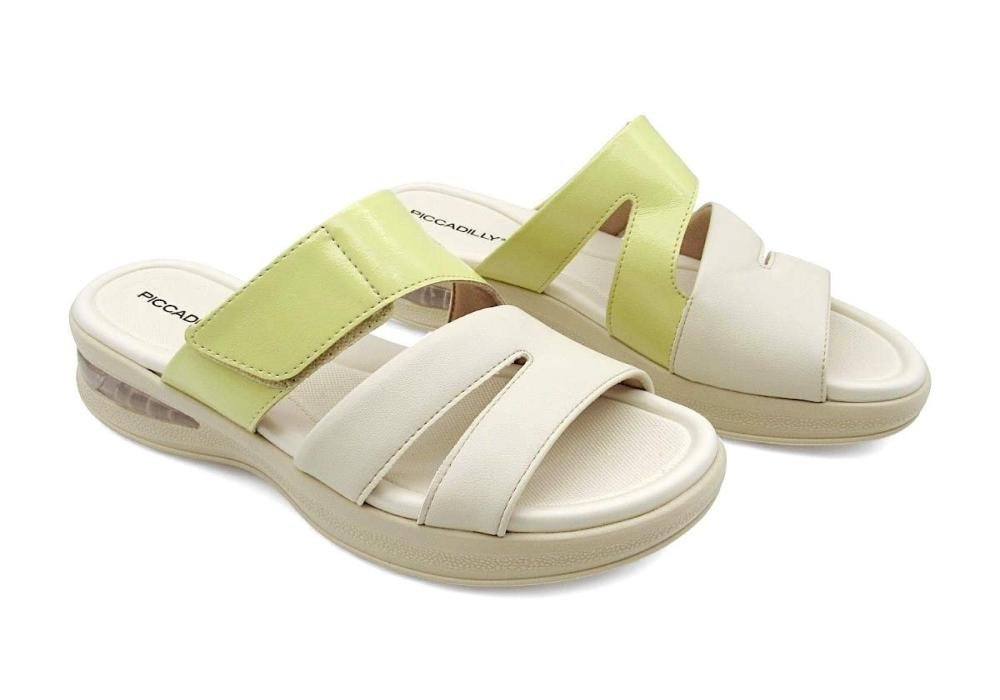 Tamanco Feminino Piccadilly Soft Step 599004 Off White 2