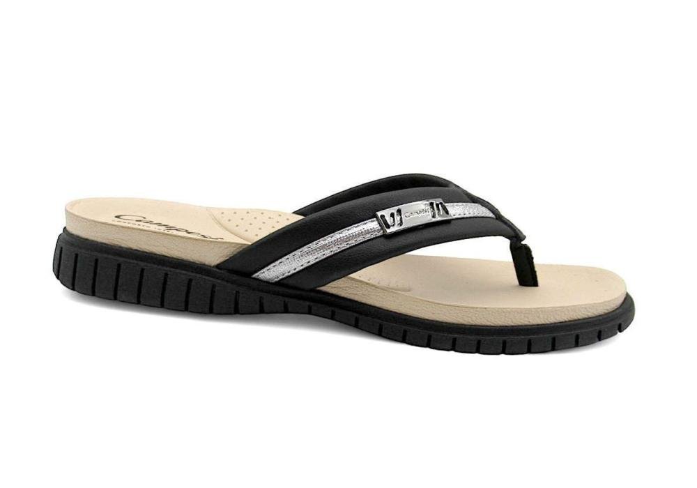 Chinelo Campesí Feminina Tamanco Conforto CE242 Branco