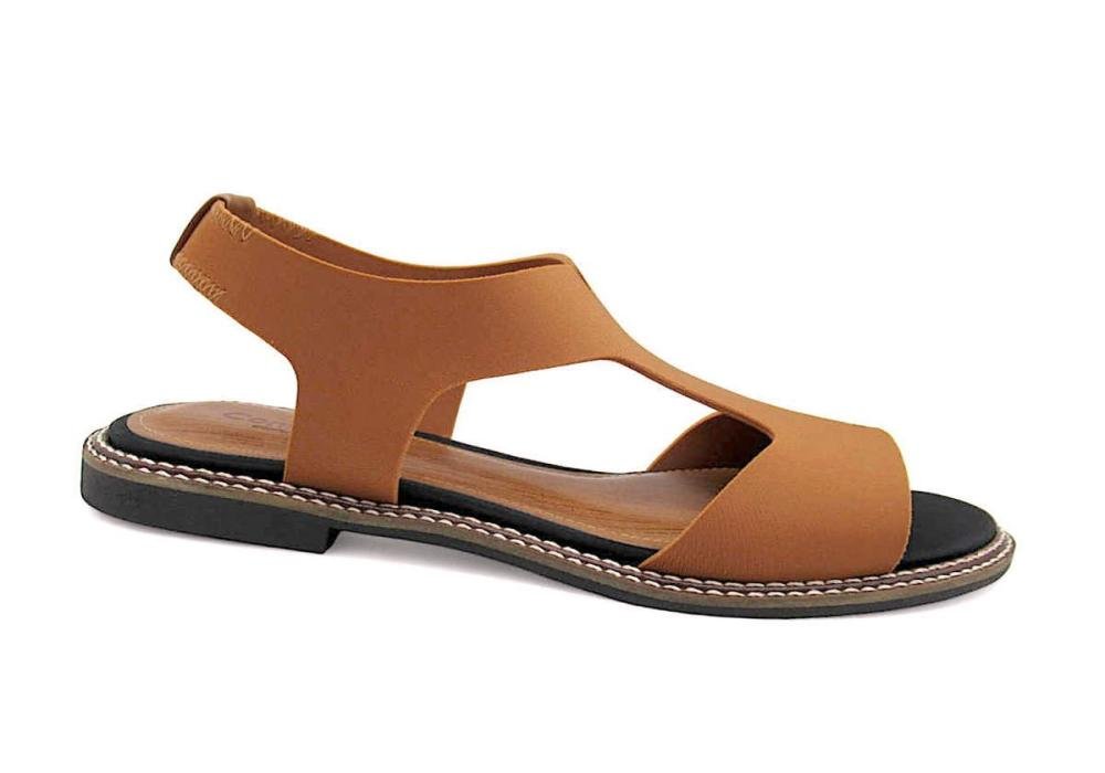 Sandália Feminina Confortaria Neoprene 8004011 Rasteiro