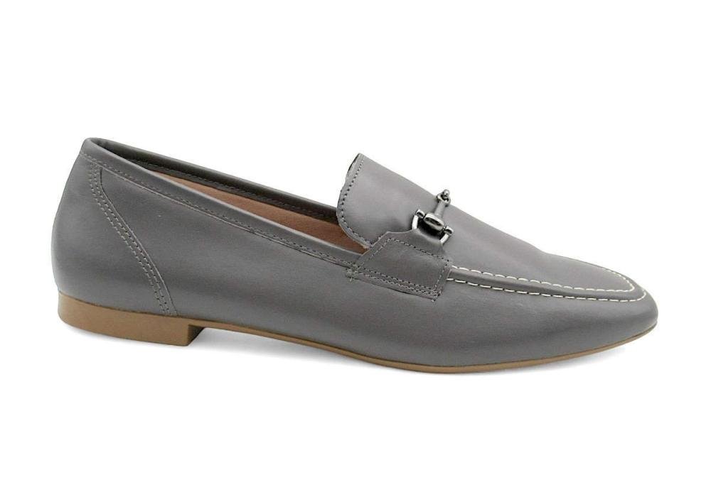 Sapato Mocassim Feminino de Couro Via Pina 8014