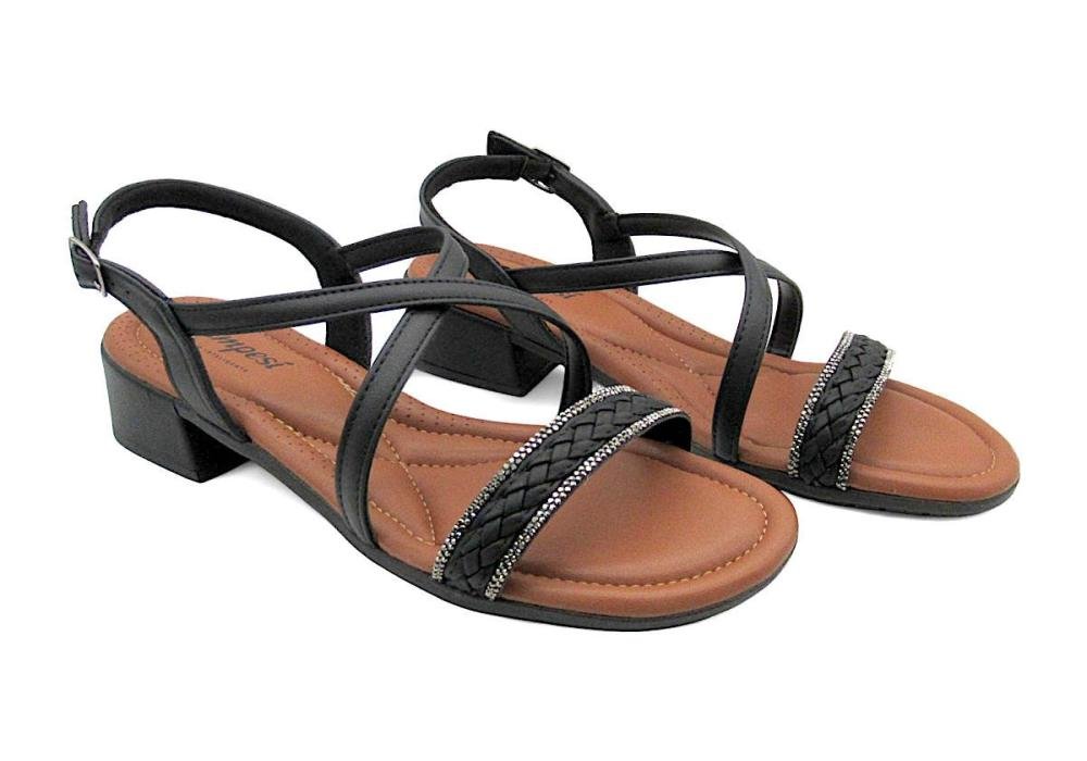Sandália Feminina Campesí CP712 Preto 2