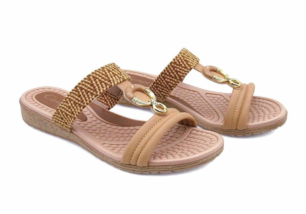 Tamanco Feminino Campesí Conforto CE162 Bege 2