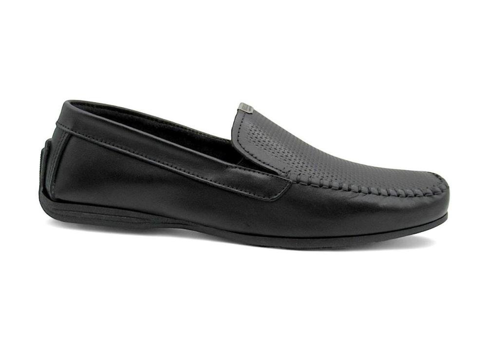 Mocassim Pegada Sider Masculino De Couro 140780