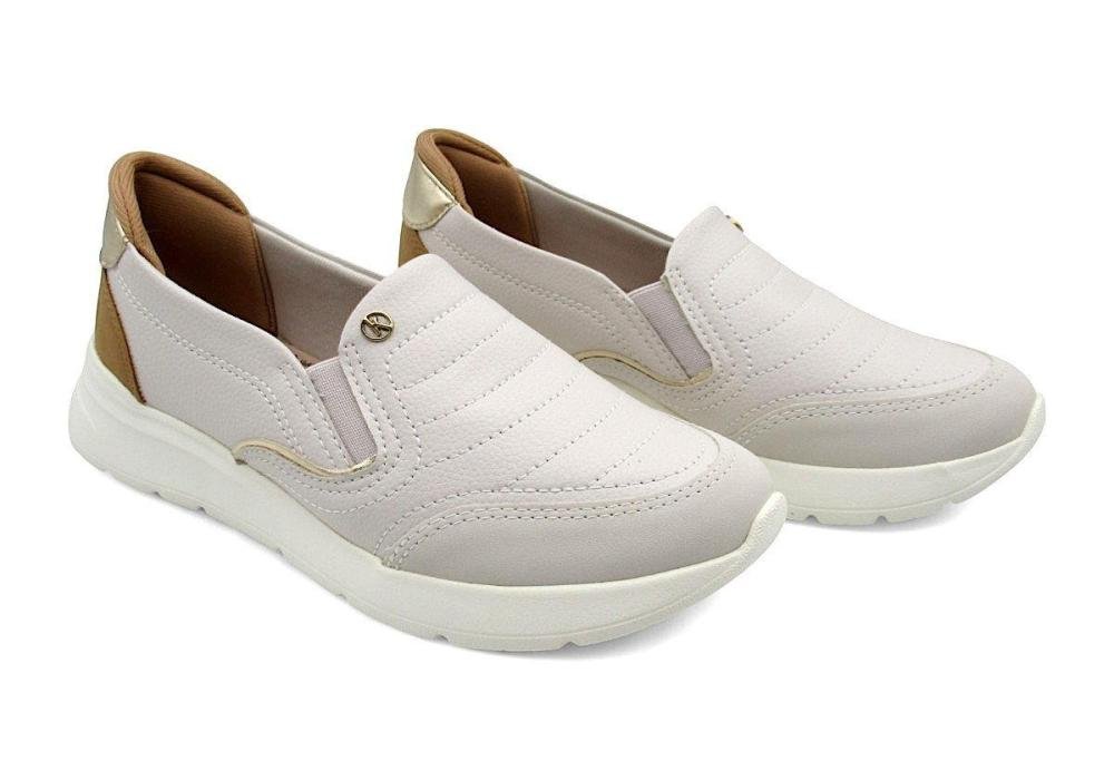 Sapatênis Kolosh Feminino Flatform Slip On C3972 Branco 2