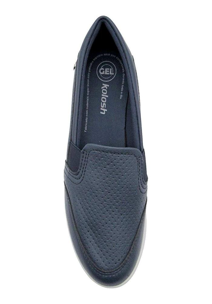 Sapatênis Kolosh Feminino Slip On C0527A Azul 3