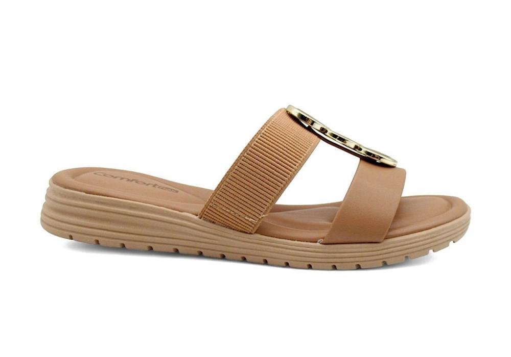 Tamanco Papete Comfortflex Feminino Slide 2551401