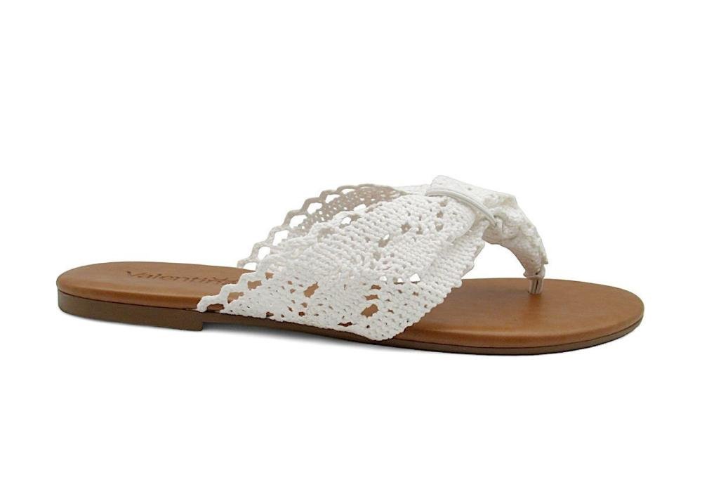 Tamanco Rasteiro de Dedo Valentina 272201 Branco