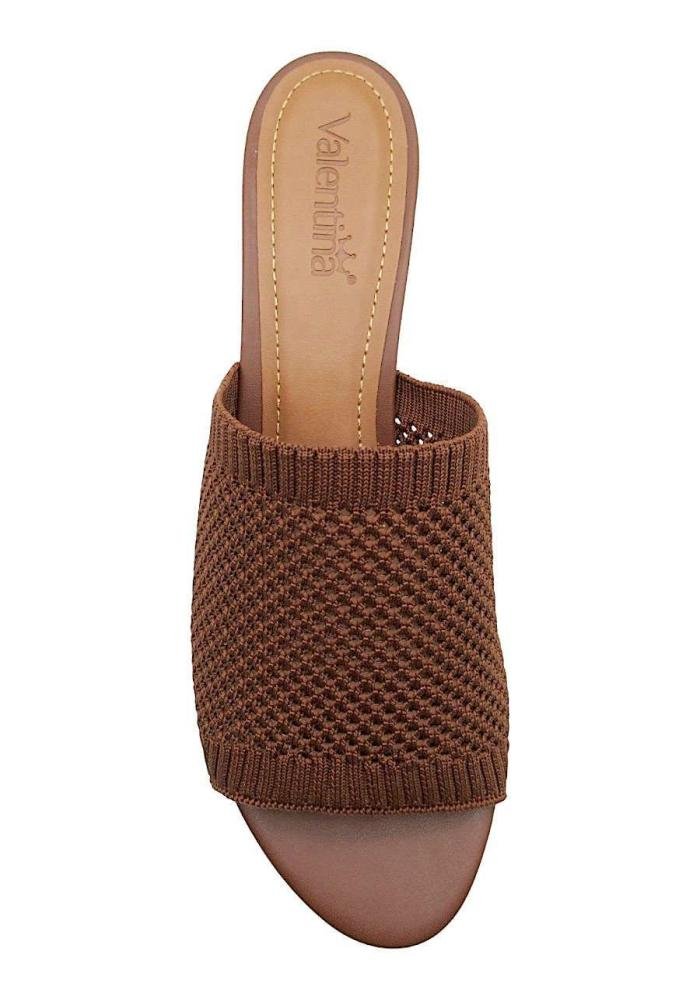 Tamanco Feminino Valentina Bordado 453110 Marrom 3