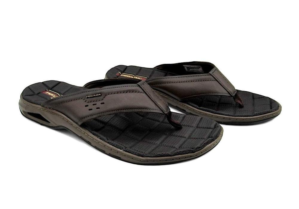 Chinelo de Dedo Masculino Pegada 533235 Marrom 2