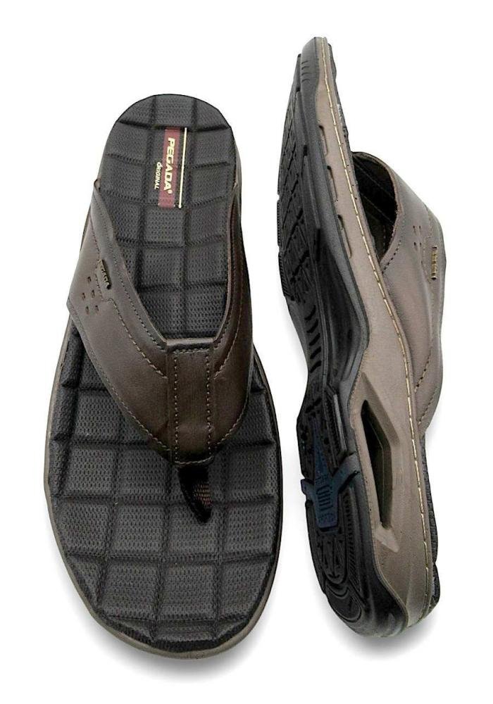 Chinelo de Dedo Masculino Pegada 533235 Marrom 4
