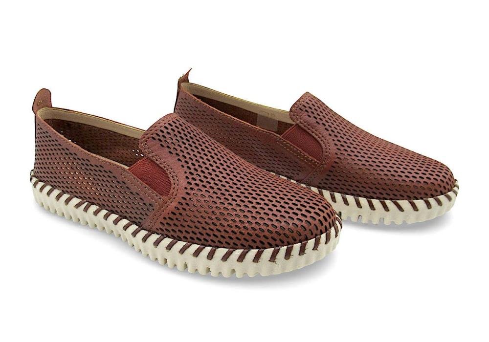 Sapatênis Bottero Feminino de Couro 374112 Marrom 2