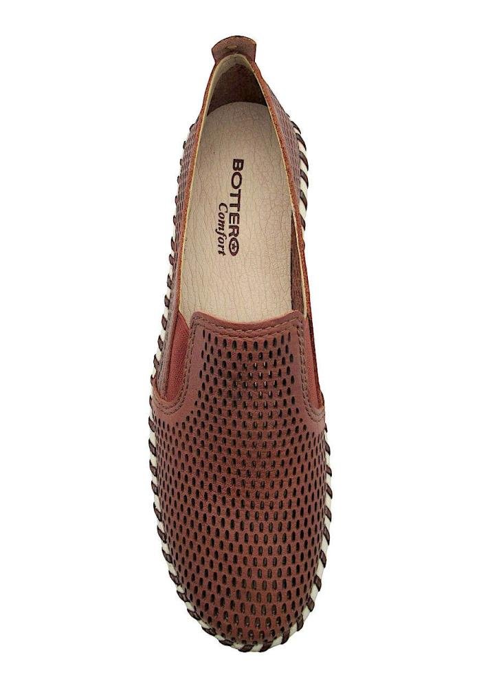 Sapatênis Bottero Feminino de Couro 374112 Marrom 3