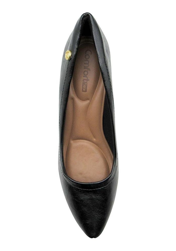 Sapato Scarpin Comfortflex Preto 2685301 Preto 3