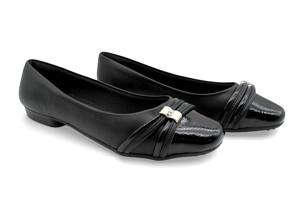 Sapatilha Piccadilly Preta Stretch 250276 Preto 2