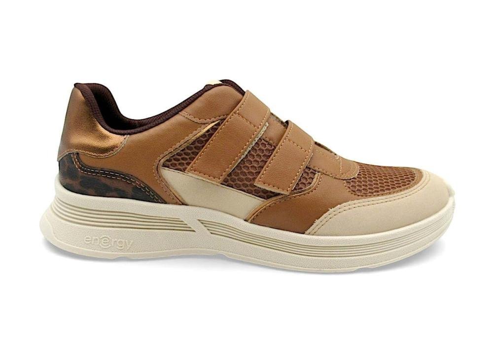 Tênis Piccadilly Energy Anabela Wide Fit 935015