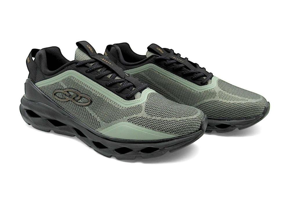 Tênis Olympikus Masculino Beats Durabilidade e Amortecimento Verde/Preto 2