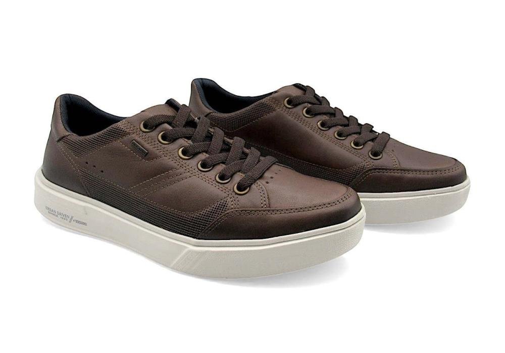 Sapatênis Pegada Masculino de Couro 111909 Marrom 3