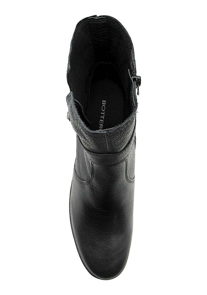 Bota Feminina Bottero Cano Curto de Couro 349114 Preto 4