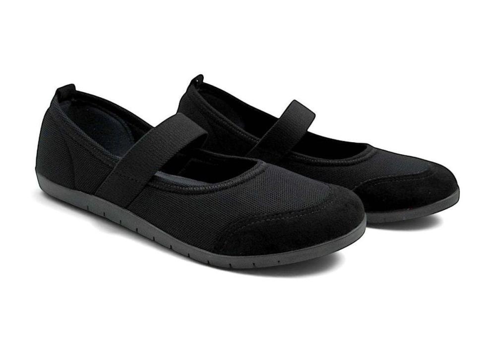 Sapato Boneca Sapatênis Feminino Alexia Fernanda AM22 Preto 3
