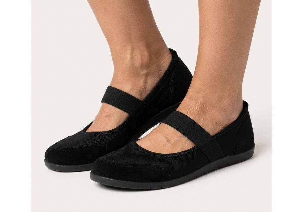 Sapato Boneca Sapatênis Feminino Alexia Fernanda AM22 Preto 2