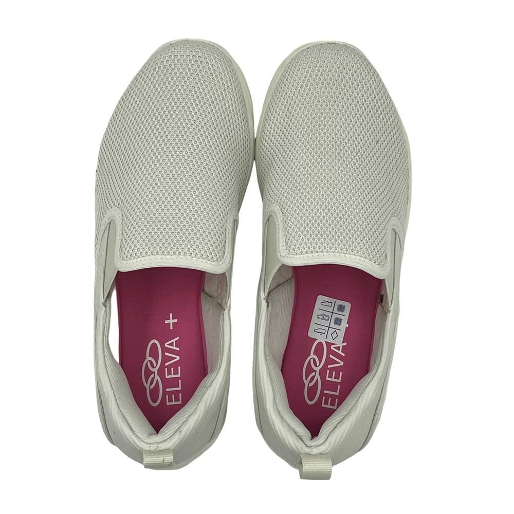 Tênis Slip On Feminino Cinza 4