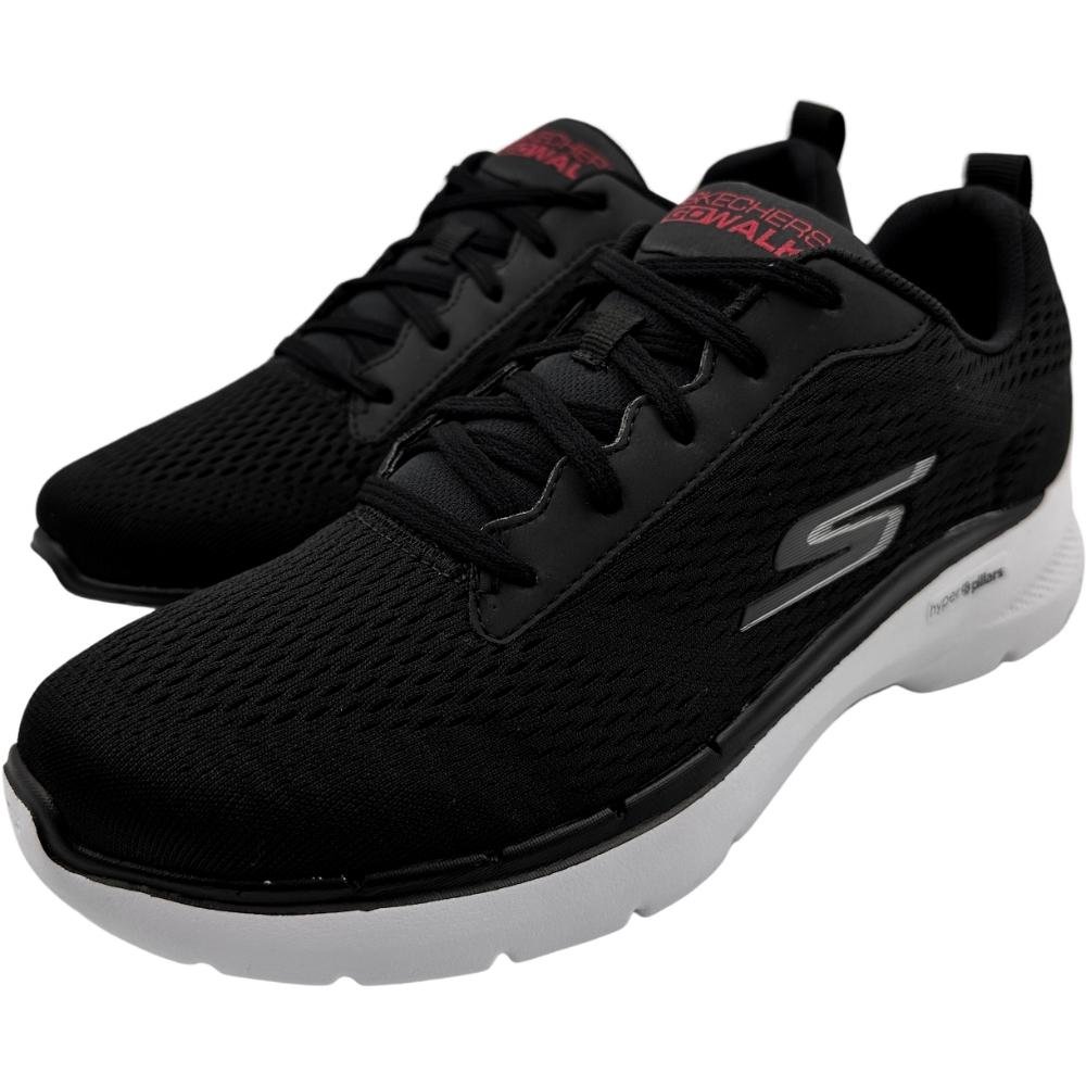 Tênis Skechers Go Walk 6 Masculino Preto 4