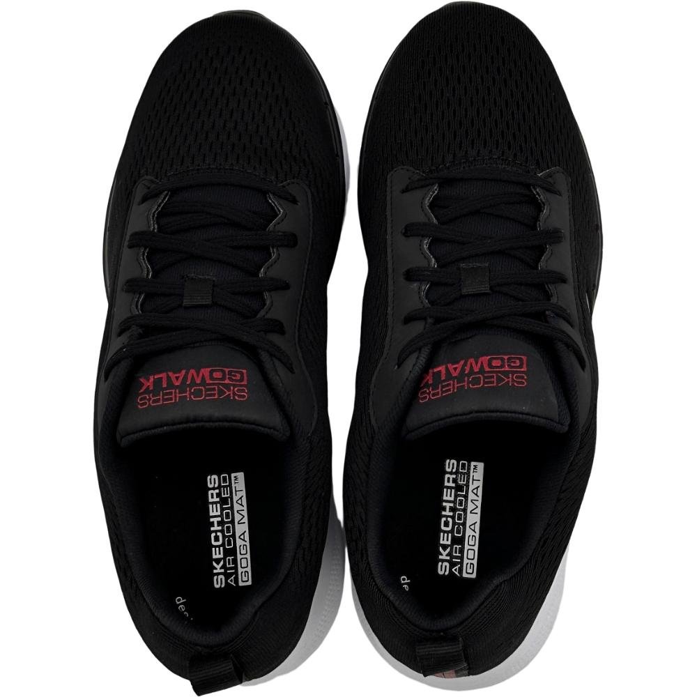 Tênis Skechers Go Walk 6 Masculino Preto 5