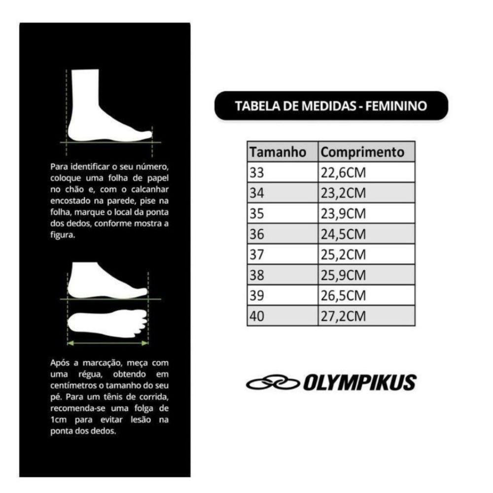 Tênis Olympikus Swift Esportivo com Cadarço Vermelho 5