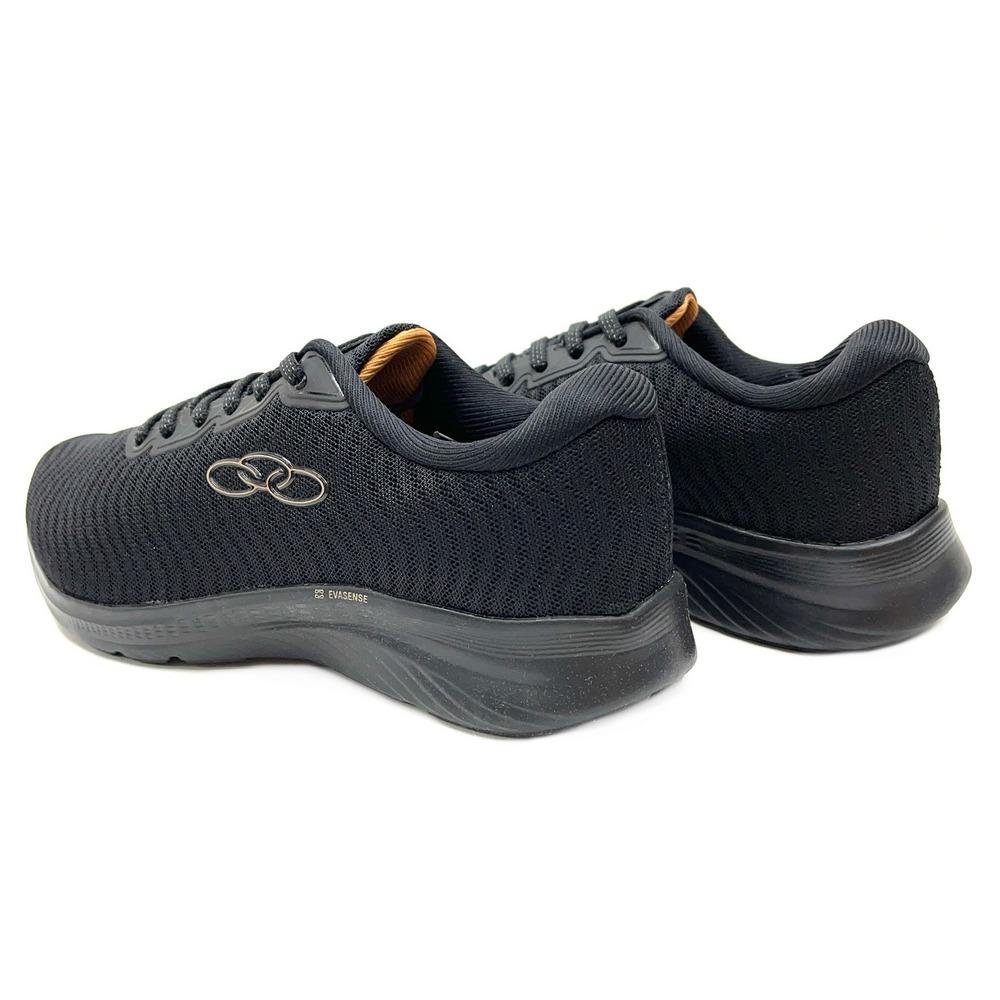 Tênis Olympikus Esportivo Atmos com Cadarço Feminino Preto 3