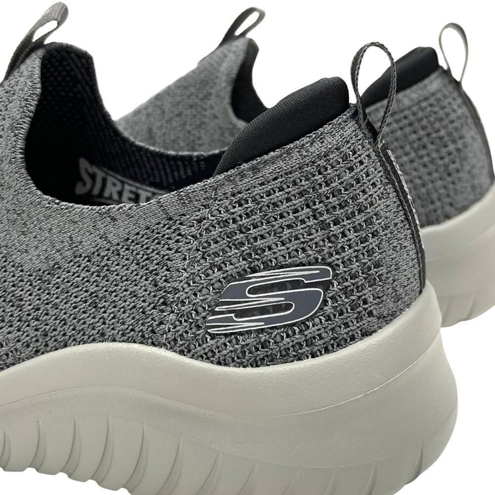 Tênis Skechers Slip On Ultra Flex 2 Masculino Cinza 5