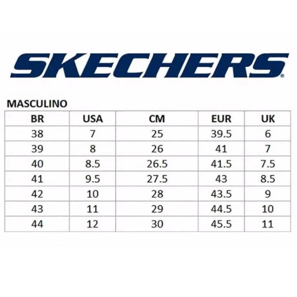 Tênis Skechers com Cadarço Arch Fit Masculino Azul 5