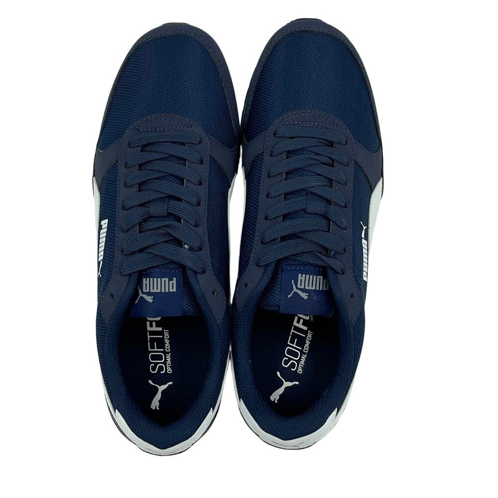 Tênis Puma Casual St Runner V2 Masculino Azul 4