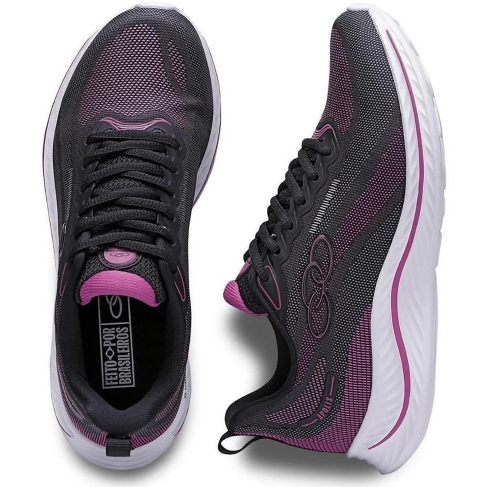 Tênis Olympikus Esportivo Apolis Feminino Preto 4