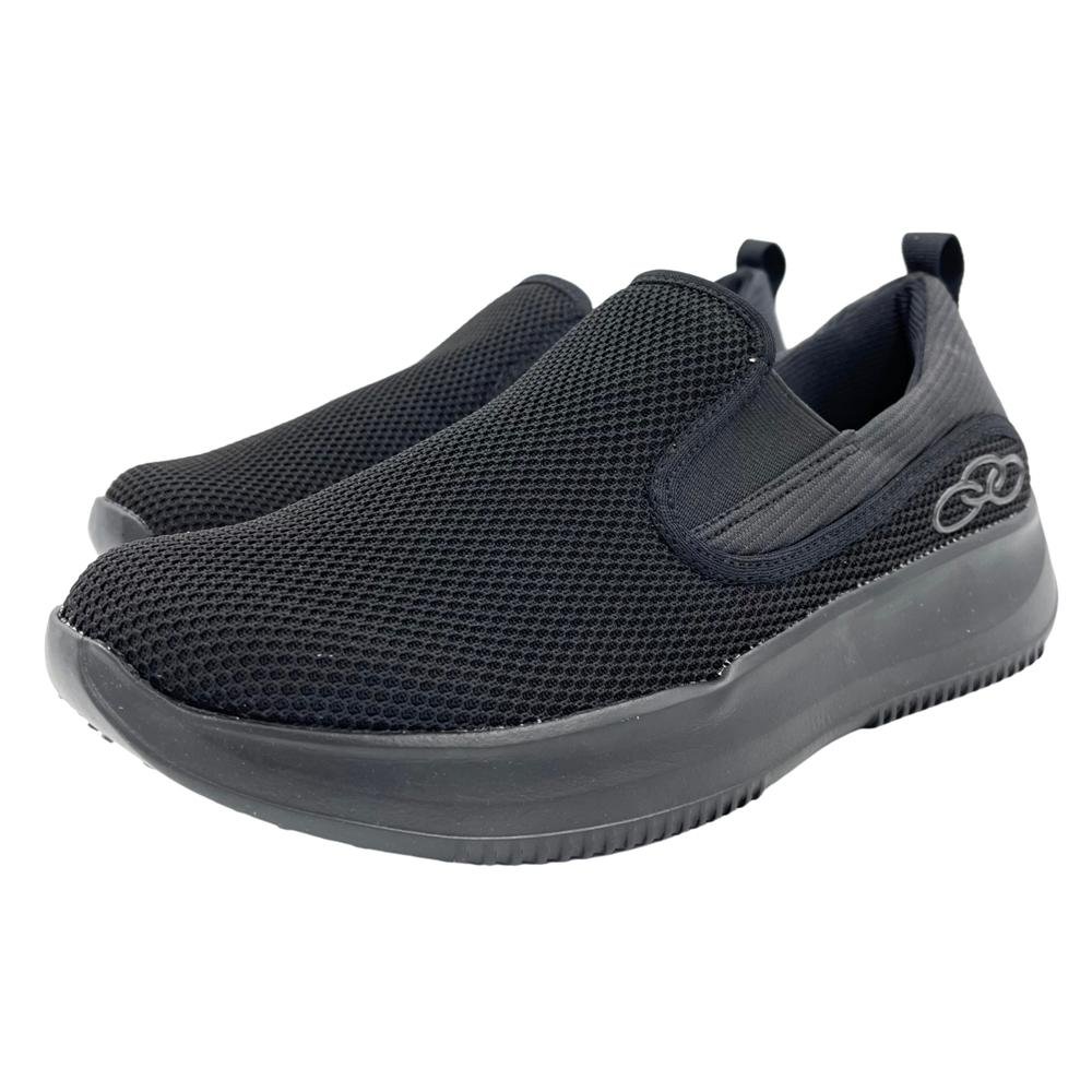 Tênis Olympikus Slip On Wellness Masculino Preto 3