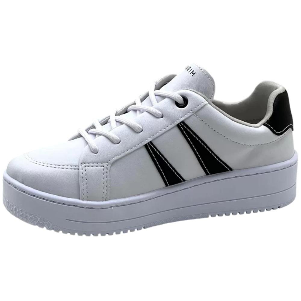 Tênis Ramarim Casual com Cadarço Feminino Branco 3